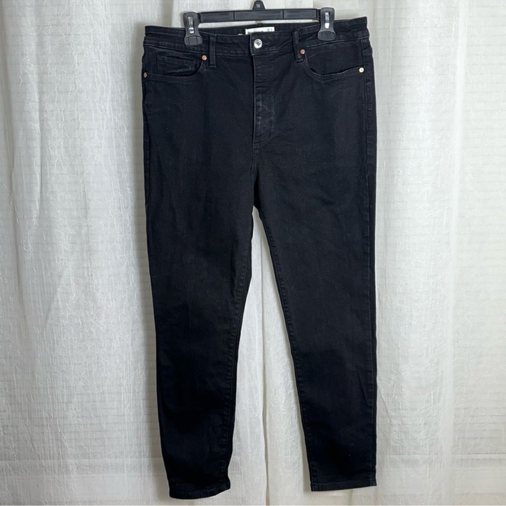 MNG 14 Black ANNE High Rise Stretch Jeans
